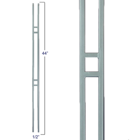 2673 M436 Skinny Square Panel Liberty Baluster