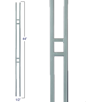 M436 Skinny Square Panel Liberty Baluster