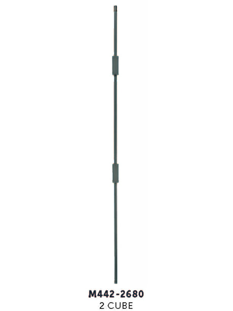 M442-2680 Lite Double Cube Baluster