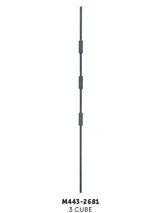 M443-2681 Lite Triple Cube Baluster
