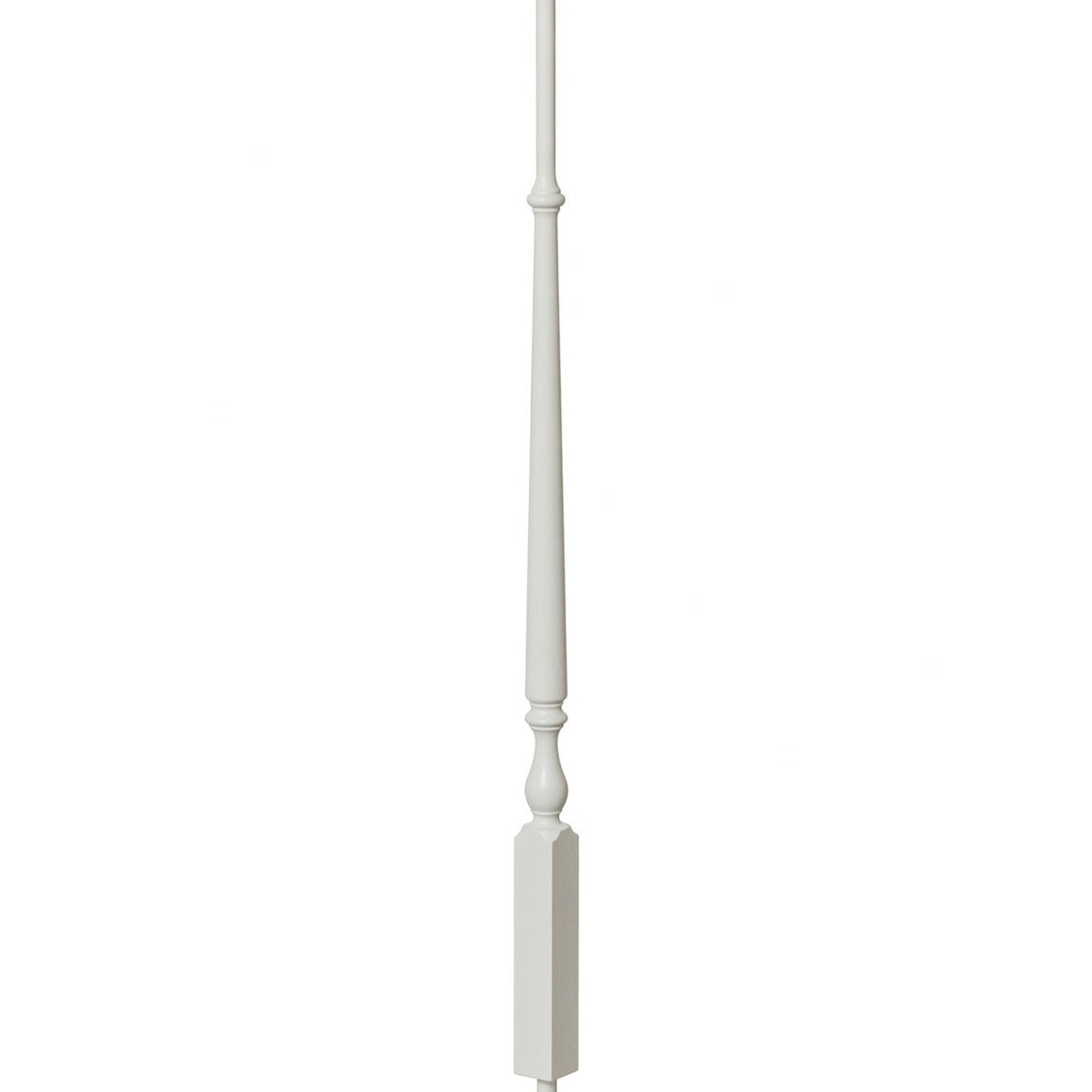 2715 Ohio Plain Baluster, 1-3/4", Primed or Prefinished White