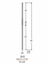 MEGA-1TW Mega Single Twist Baluster