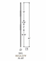 MEGA-2TW Mega Double Twist Baluster