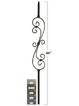 MEGA-M601 Mega Skinny Scroll Baluster