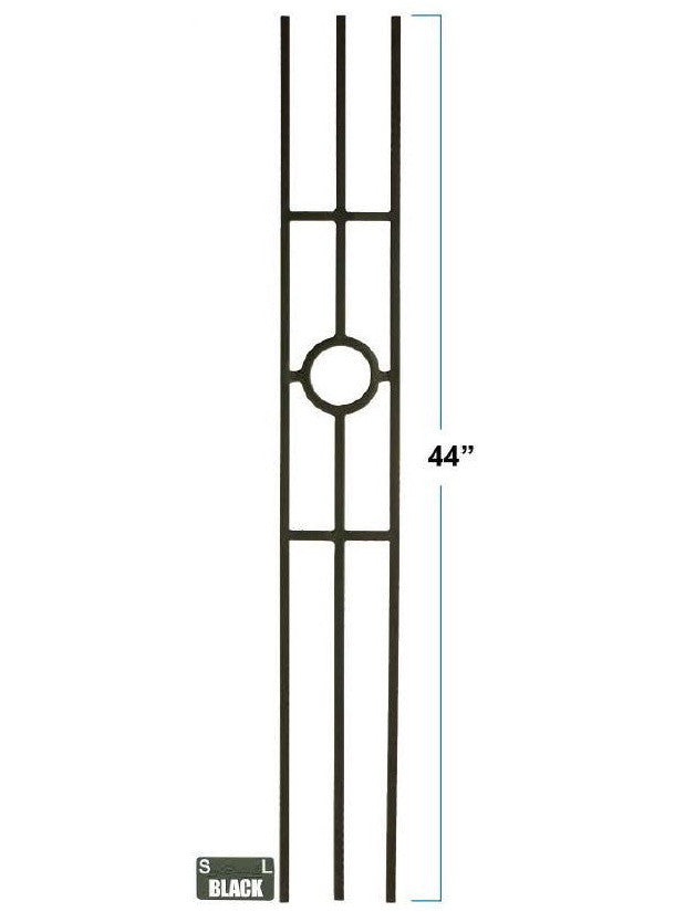 2933 Three-Legged Panel in solid iron or tubular steel, 12mm