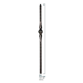 2940 Gothic Iron Newel Post