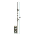 2963 Single Ribbon & Double Basket Stair Baluster
