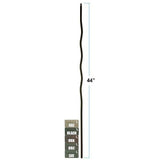 2968 1/2" x 44" Wave Baluster