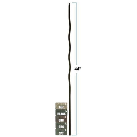 2968 1/2" x 44" Wave Baluster