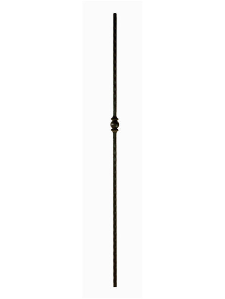 2990 Mediterranean Single Forged Ball Wrought Iron Baluster (2)