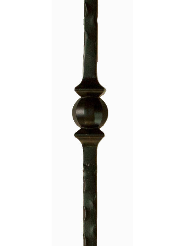 The 2990-LT Lite Mediterranean Single Forged Ball Tubular Steel Baluster Zoom View