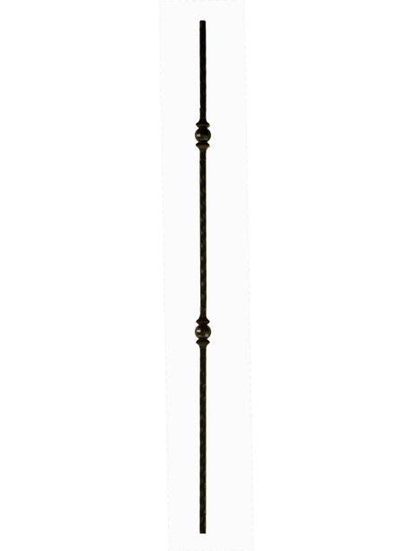 2991 Mediterranean Double Forged Ball Wrought Iron Baluster (2)