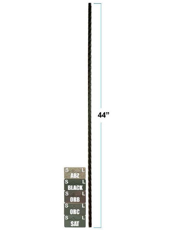 2995 Mediterranean Plain Hammered Iron Baluster