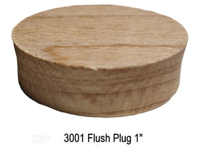 3001 Tapered 1" Flush Plugs