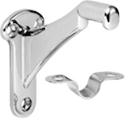 3002 Bright Chrome Heavy Wall Handrail Bracket
