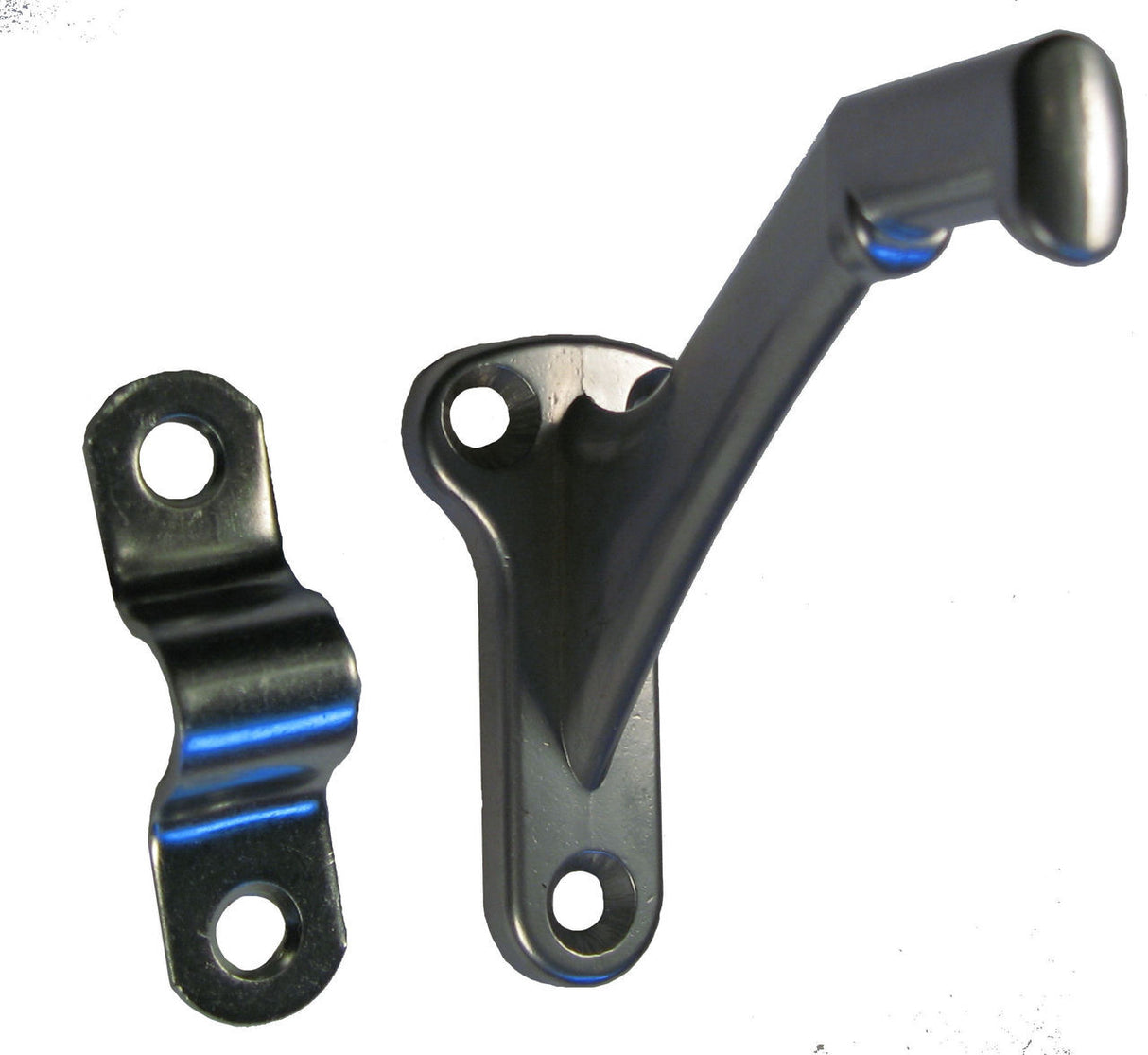 3002 Satin Nickel Heavy Wall Handrail Bracket