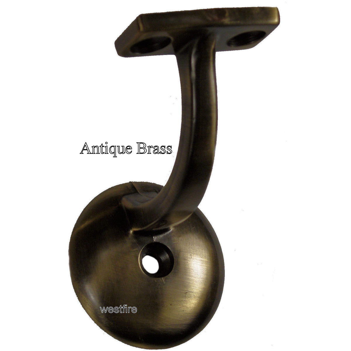 3003 Antique Brass Wall Handrail Bracket