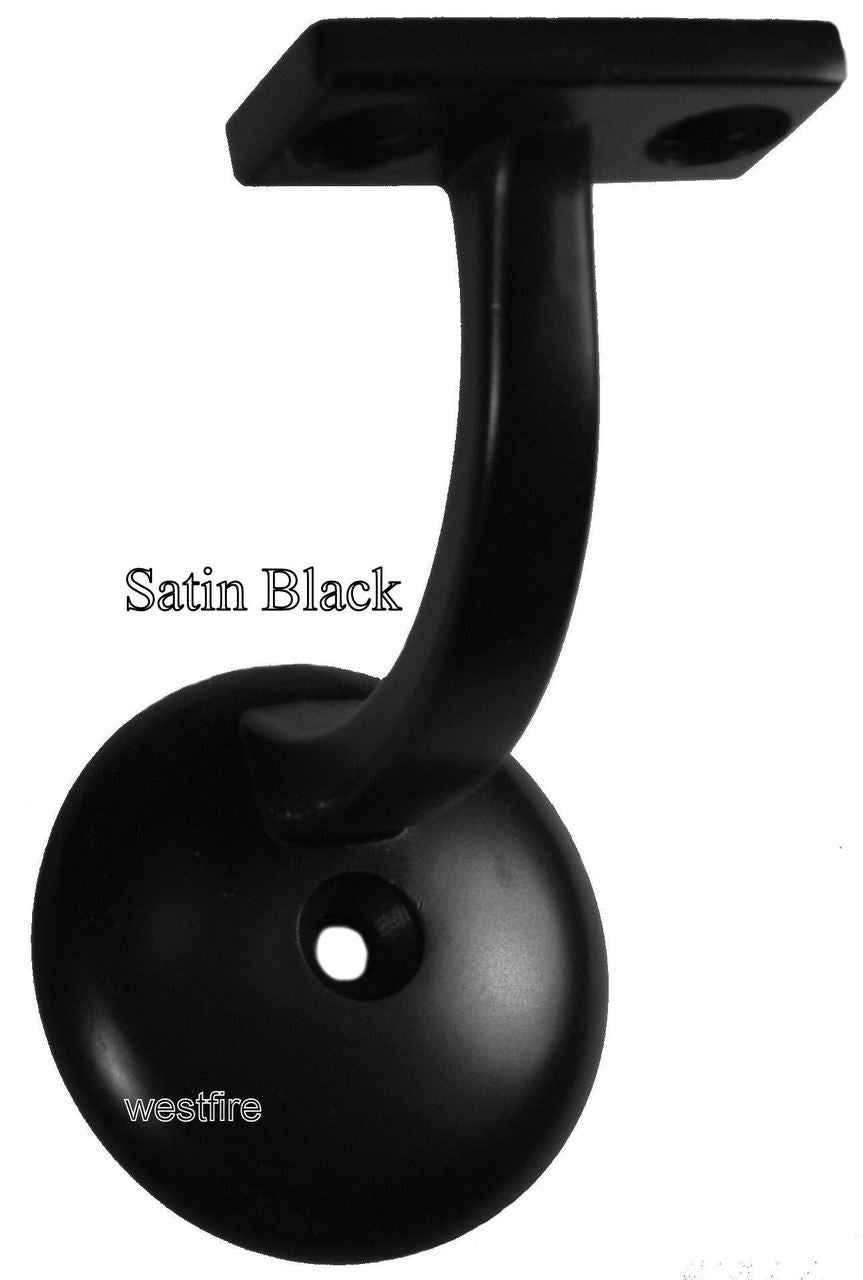 3003-SB Satin Black Wall Handrail Bracket