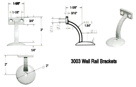 3003 CADD Dimensional information