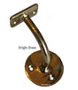 3004SB-BB Solid Brass Bright Brass Wall Rail Bracket