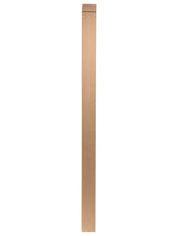 300N48 3" x 48" S4S Newel with Notched Top