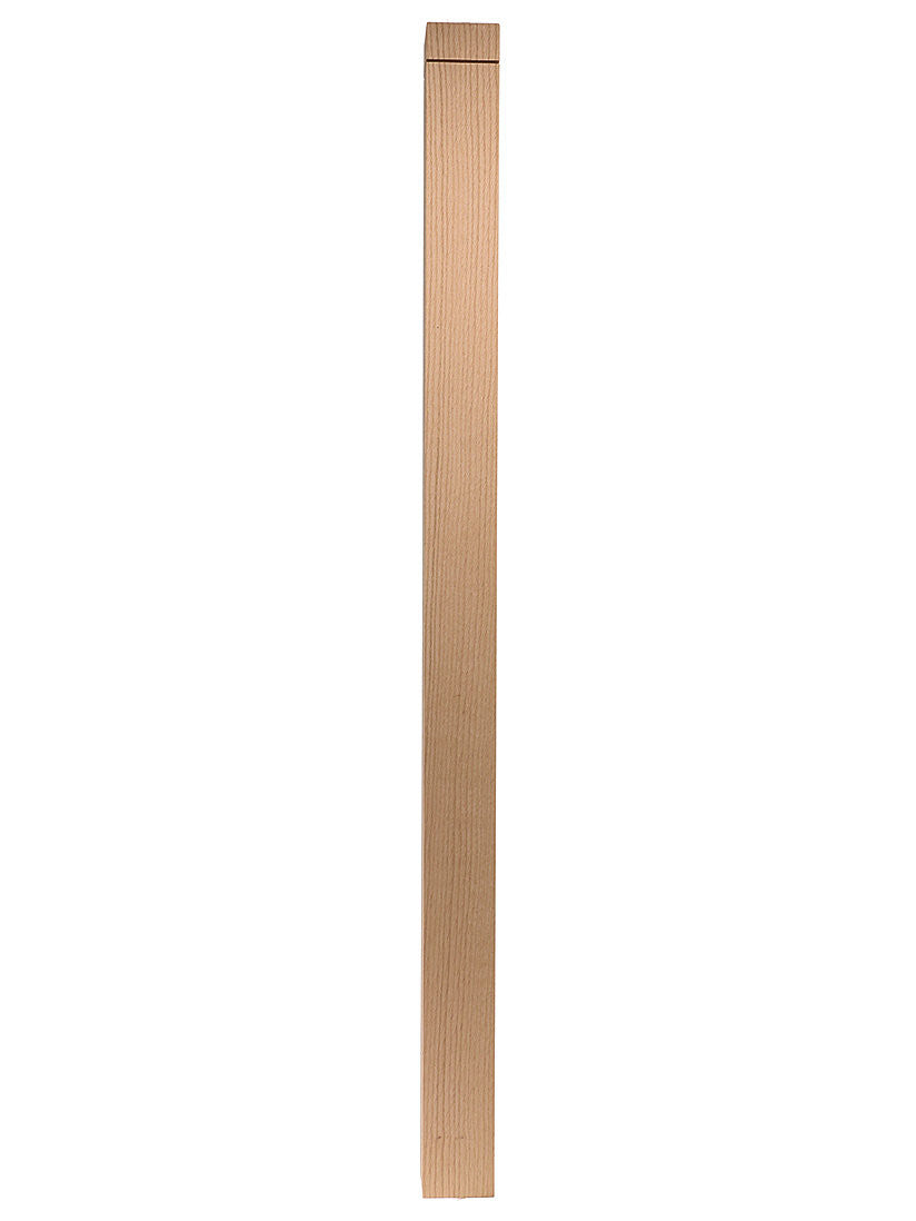 350N48 3-1/2" x 48" S4S Newel with Notched Top
