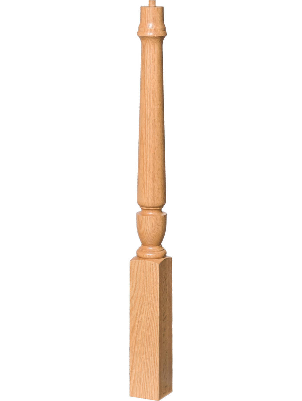 3018 72" Pin Top Starting Newel Post (3010 Illustrated)