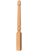 3018 72" Pin Top Starting Newel Post (3010 Illustrated)