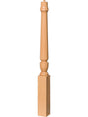 3018 72" Pin Top Starting Newel Post (3010 Illustrated)