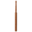 3018 3-1/2" x 72" Bunker Hill Pin Top Gooseneck Landing Newel Post, Red Oak
