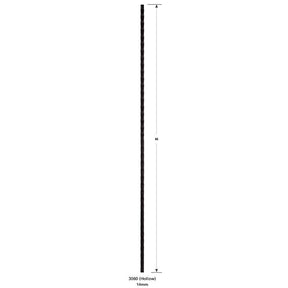 3060 Hollow 14mm Plain Bar