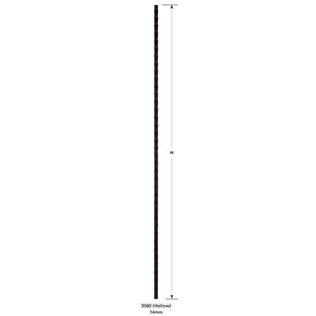 3060 Hollow 14mm Plain Bar
