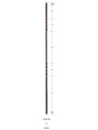 3102-44 44" Tubular Steel Double Twist Baluster 