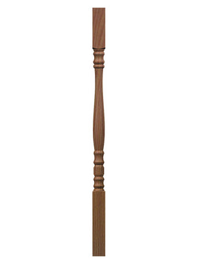 3234 34" Square Top Hampton Elegant Rise Baluster