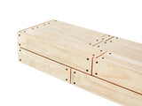 The Cades Shiplap Fireplace Mantel Shelves