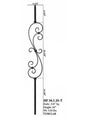 HF34.1.25-T MEGA S-Scroll Steel Baluster 2