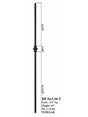 HF34.1.34-T MEGA Single Knuckle Steel Baluster 2