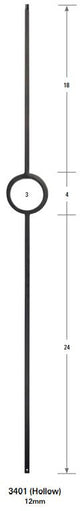 3401 One Ring Forma Baluster