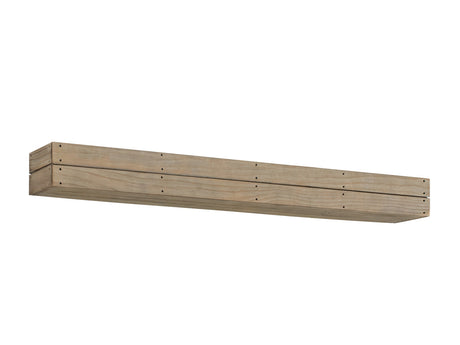 The Cades Pallet Fireplace Mantel Shelves (2), Fontana Finish