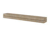 The Cades Pallet Fireplace Mantel Shelves (3), Fontana Finish