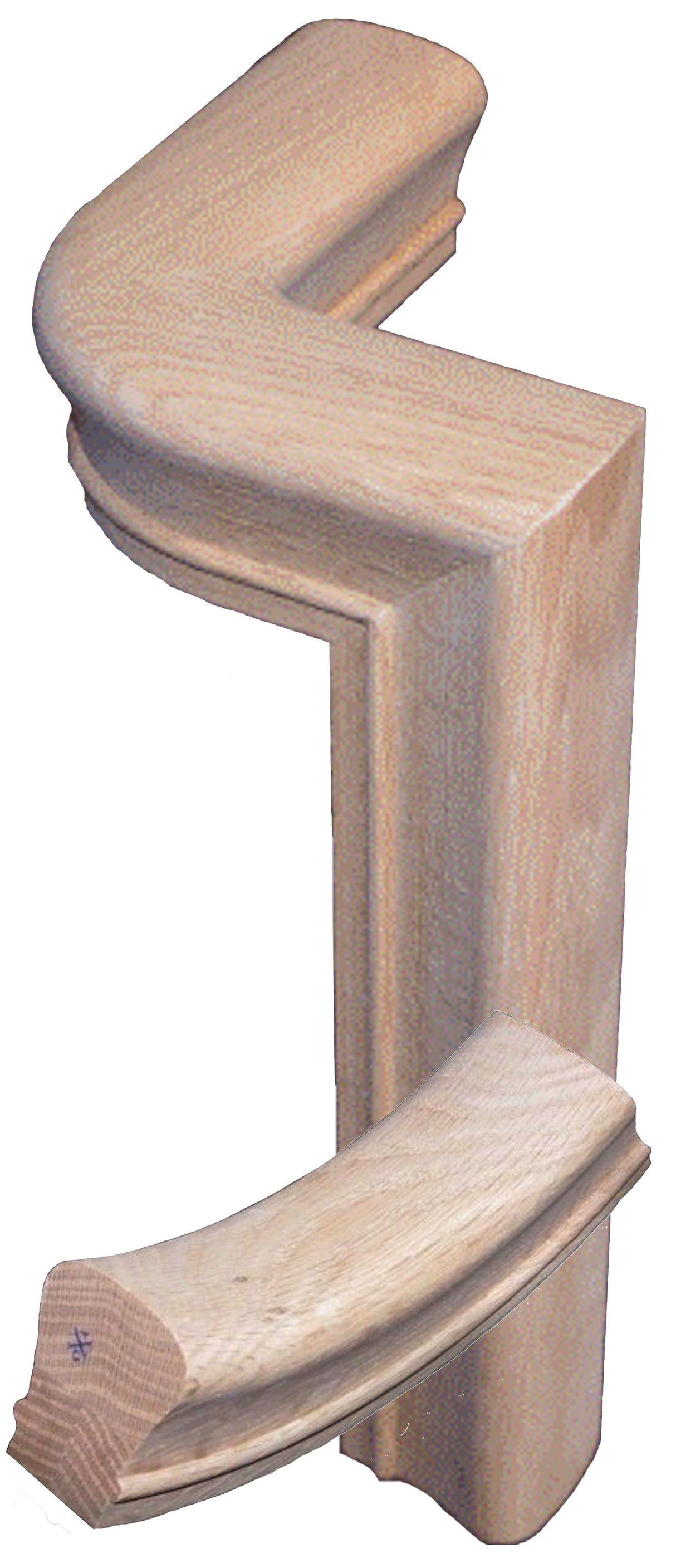 C-7071 or C-7076 2-Rise Gooseneck with Level Quarter-turns