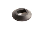 Level and Rake Modern Disk Shoes for Square Balusters