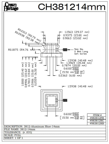 3812 Cadd Information