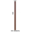 4100 60" S4S 3.25" Newel with Chamfered Top