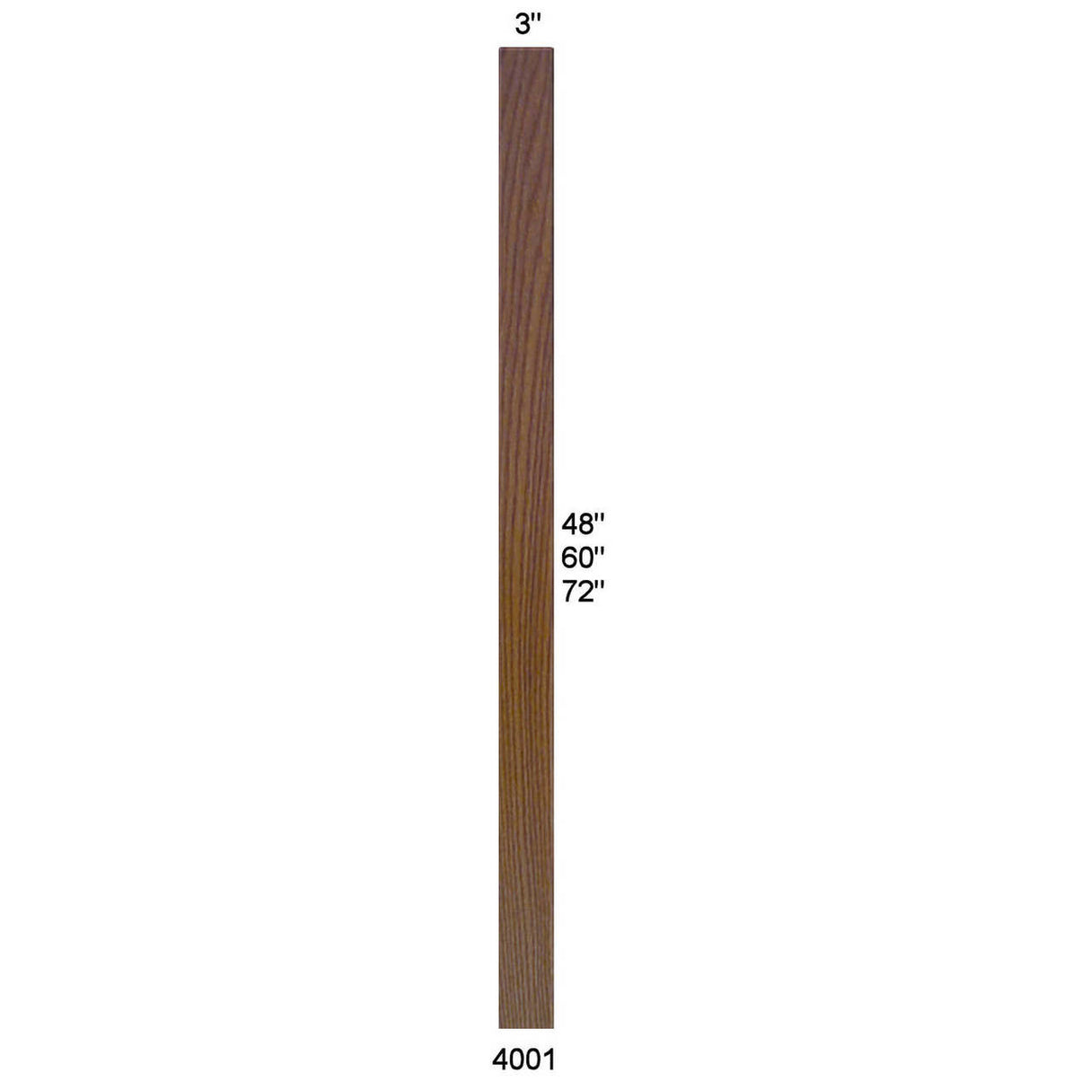 4001 S4S Newel Post