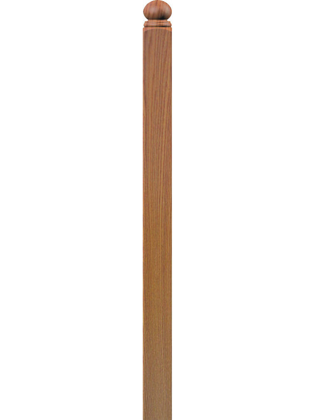 4005BT 56" Ball Top S4S Newel Post