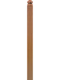 4004BT 48" Ball Top S4S Newel Post
