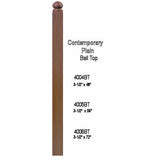 4004BT 48" Ball Top S4S Newel Post Dimensional Information