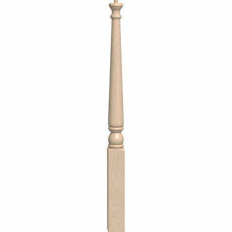 4011 Colonial Pin Top Start Newel Post Birch