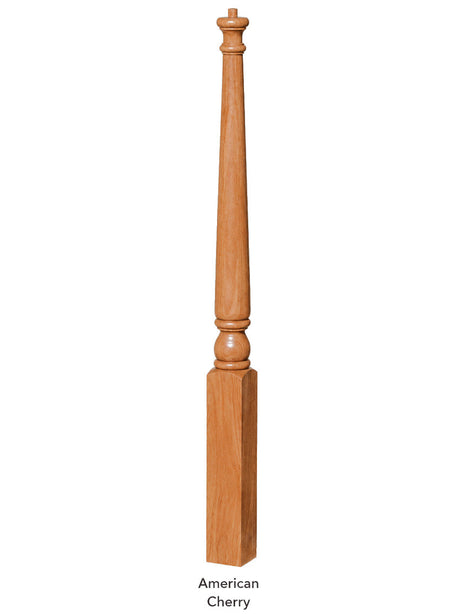 4011 Colonial Pin Top Start Newel Post Cherry